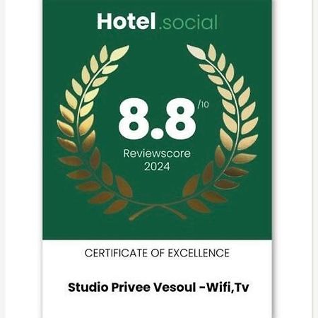 Studio Privee Vesoul -Wifi,Tv,Clim,Parking Gratuit Bagian luar foto